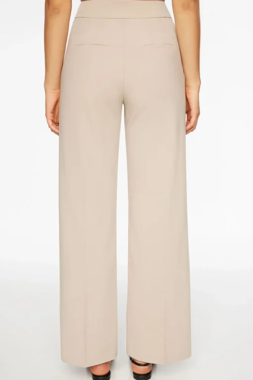 Dynamite Yasmin Straight Leg Pant Brown New
